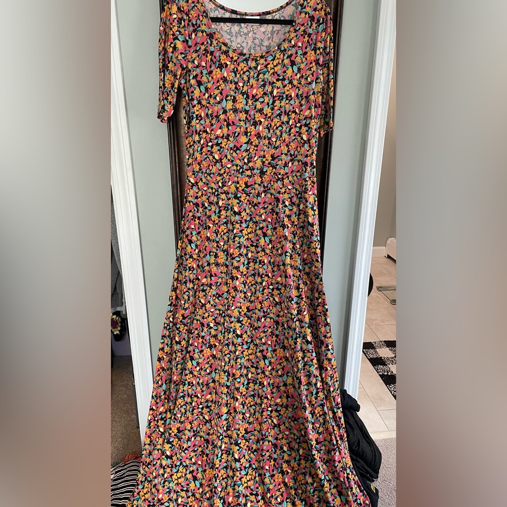Multicolor Floral Women's Dress